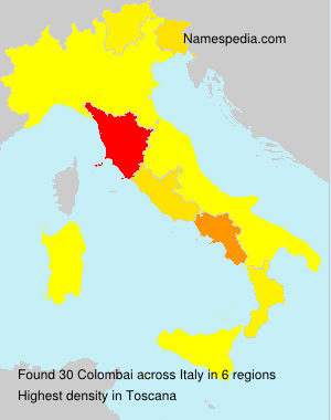 Surname Colombai in Italy Surname Colombai in Italy