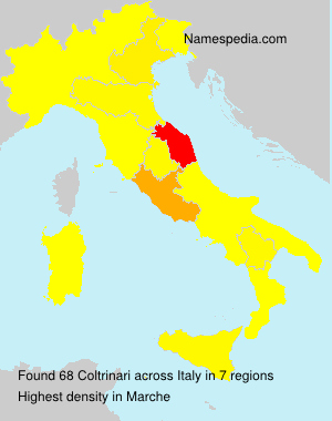 Surname Coltrinari in Italy Surname Coltrinari in Italy