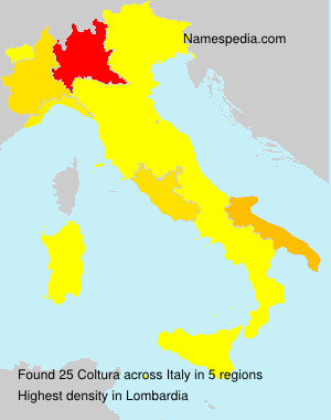 Surname Coltura in Italy Surname Coltura in Italy