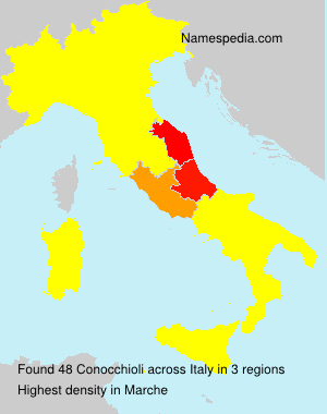 Surname Conocchioli in Italy Surname Conocchioli in Italy