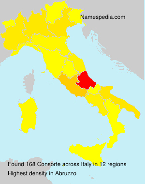 Surname Consorte in Italy Surname Consorte in Italy