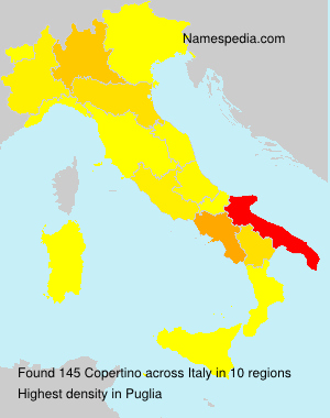 Surname Copertino in Italy Surname Copertino in Italy