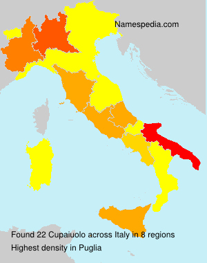 Surname Cupaiuolo in Italy Surname Cupaiuolo in Italy