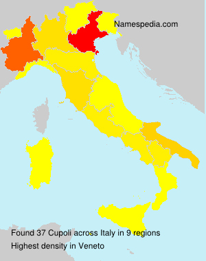 Surname Cupoli in Italy Surname Cupoli in Italy