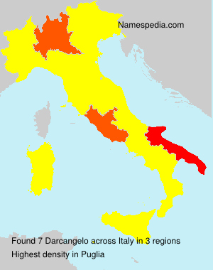 Surname Darcangelo in Italy Surname Darcangelo in Italy