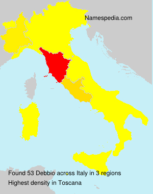 Surname Debbio in Italy Surname Debbio in Italy
