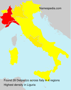Surname Delpiazzo in Italy Surname Delpiazzo in Italy