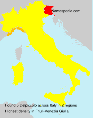 Surname Delpiccolo in Italy Surname Delpiccolo in Italy