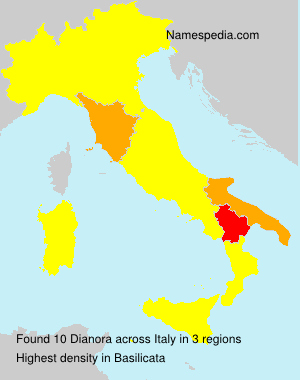 Surname Dianora in Italy Surname Dianora in Italy