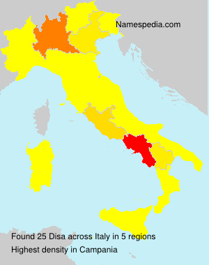 Surname Disa in Italy Surname Disa in Italy