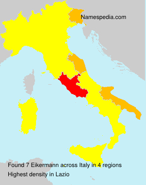 Surname Eikermann in Italy Surname Eikermann in Italy