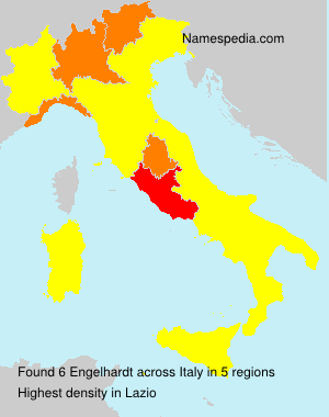 Surname Engelhardt in Italy Surname Engelhardt in Italy