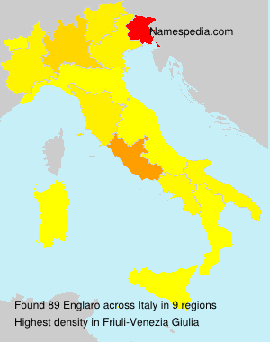 Surname Englaro in Italy Surname Englaro in Italy
