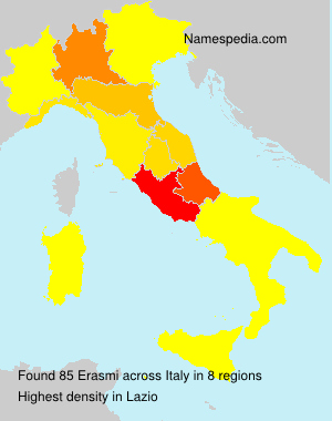 Surname Erasmi in Italy Surname Erasmi in Italy