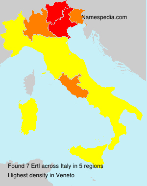 Surname Ertl in Italy Surname Ertl in Italy