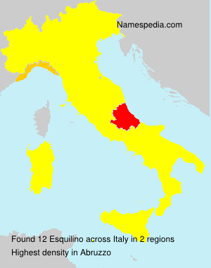 Surname Esquilino in Italy Surname Esquilino in Italy