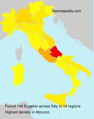 Surname Eugenio in Italy Surname Eugenio in Italy