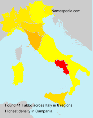 Surname Fabbo in Italy Surname Fabbo in Italy
