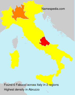 Surname Fabucci in Italy Surname Fabucci in Italy