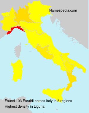 Surname Faraldi in Italy Surname Faraldi in Italy