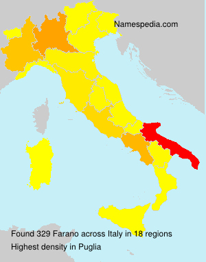 Surname Farano in Italy Surname Farano in Italy