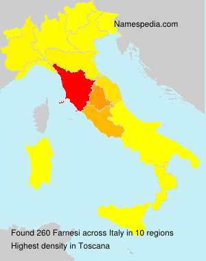 Surname Farnesi in Italy Surname Farnesi in Italy