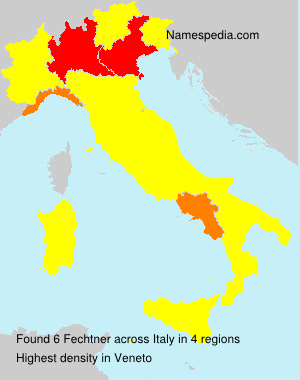 Surname Fechtner in Italy Surname Fechtner in Italy