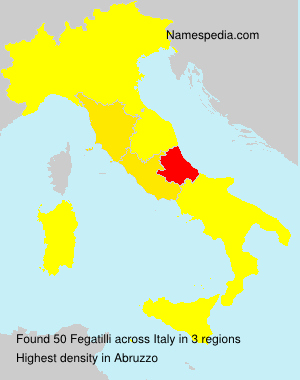 Surname Fegatilli in Italy Surname Fegatilli in Italy