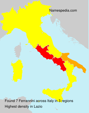 Surname Ferrannini in Italy Surname Ferrannini in Italy
