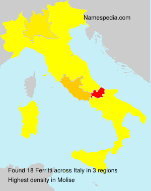 Surname Ferritti in Italy Surname Ferritti in Italy