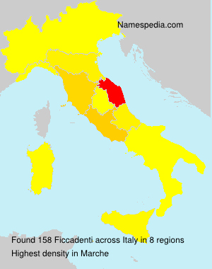 Surname Ficcadenti in Italy Surname Ficcadenti in Italy