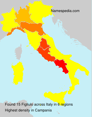 Surname Figliulo in Italy Surname Figliulo in Italy