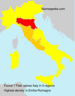 Surname Filati in Italy Surname Filati in Italy
