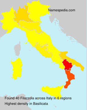 Surname Filazzola in Italy Surname Filazzola in Italy