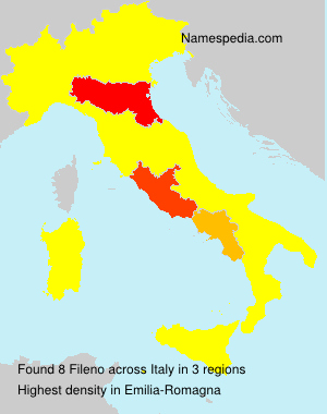 Surname Fileno in Italy Surname Fileno in Italy
