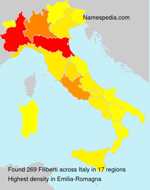 Surname Filiberti in Italy Surname Filiberti in Italy