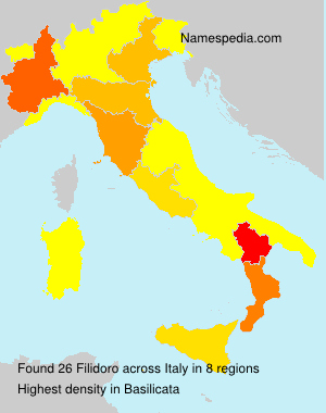 Surname Filidoro in Italy Surname Filidoro in Italy