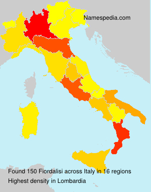 Surname Fiordalisi in Italy Surname Fiordalisi in Italy