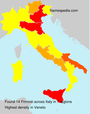 Surname Firmino in Italy Surname Firmino in Italy