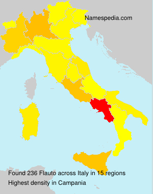Surname Flauto in Italy Surname Flauto in Italy