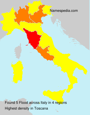 Surname Flood in Italy Surname Flood in Italy