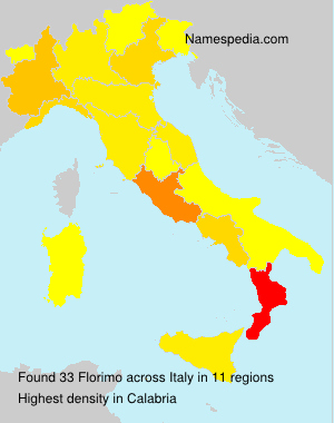 Surname Florimo in Italy Surname Florimo in Italy