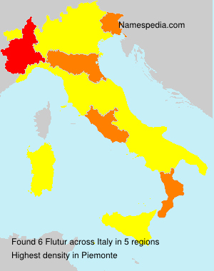 Surname Flutur in Italy Surname Flutur in Italy