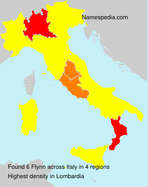 Surname Flynn in Italy Surname Flynn in Italy
