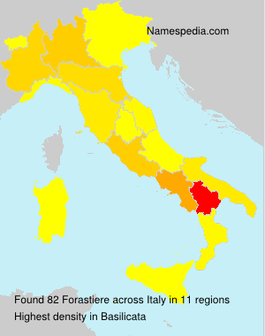 Surname Forastiere in Italy Surname Forastiere in Italy