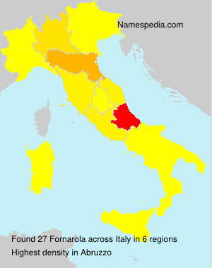 Surname Fornarola in Italy Surname Fornarola in Italy