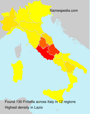 Surname Frittella in Italy Surname Frittella in Italy