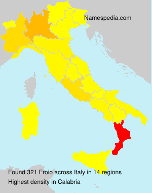 Surname Froio in Italy Surname Froio in Italy