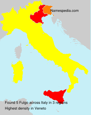 Surname Fulgo in Italy Surname Fulgo in Italy