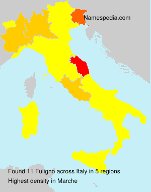 Surname Fuligno in Italy Surname Fuligno in Italy